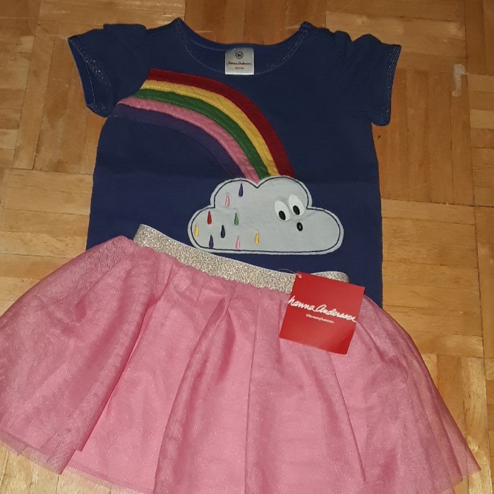 Hanna Andersson skirt set